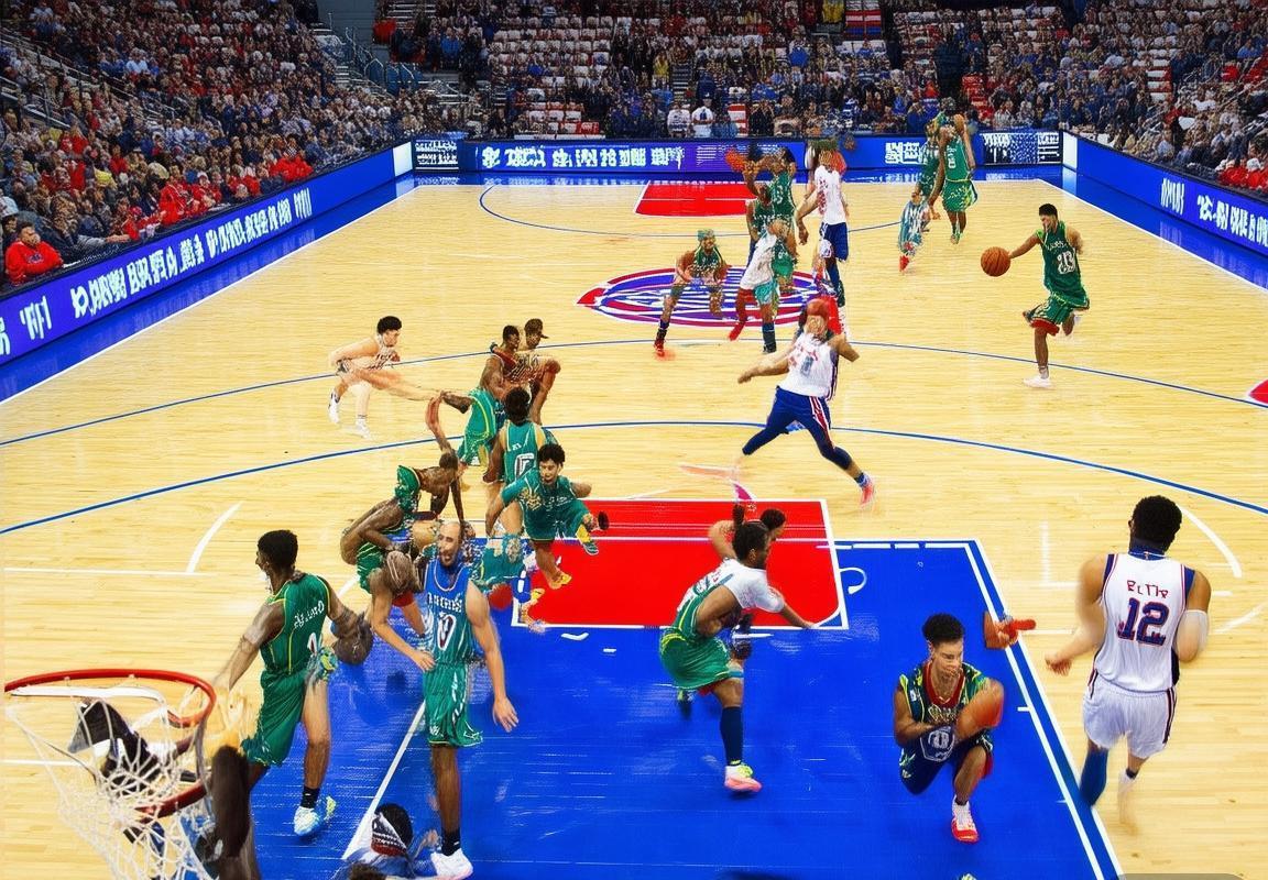 费城76人对阵广州龙狮：季前赛东西方篮球文化交融之战